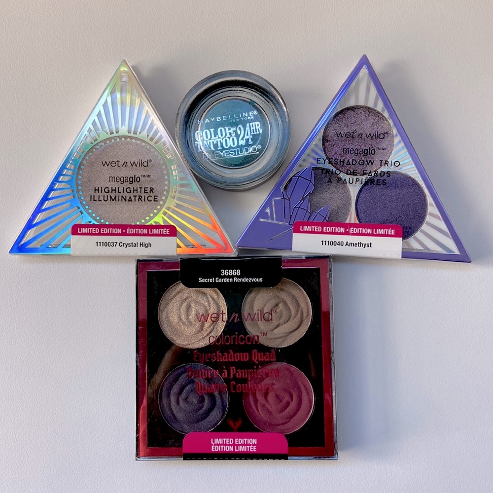 no highlighter 2/$30 nwt wet n wild limited edition eyeshadow palettes